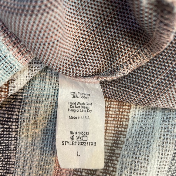 Striped Woven Blouse - Picture 4 of 4